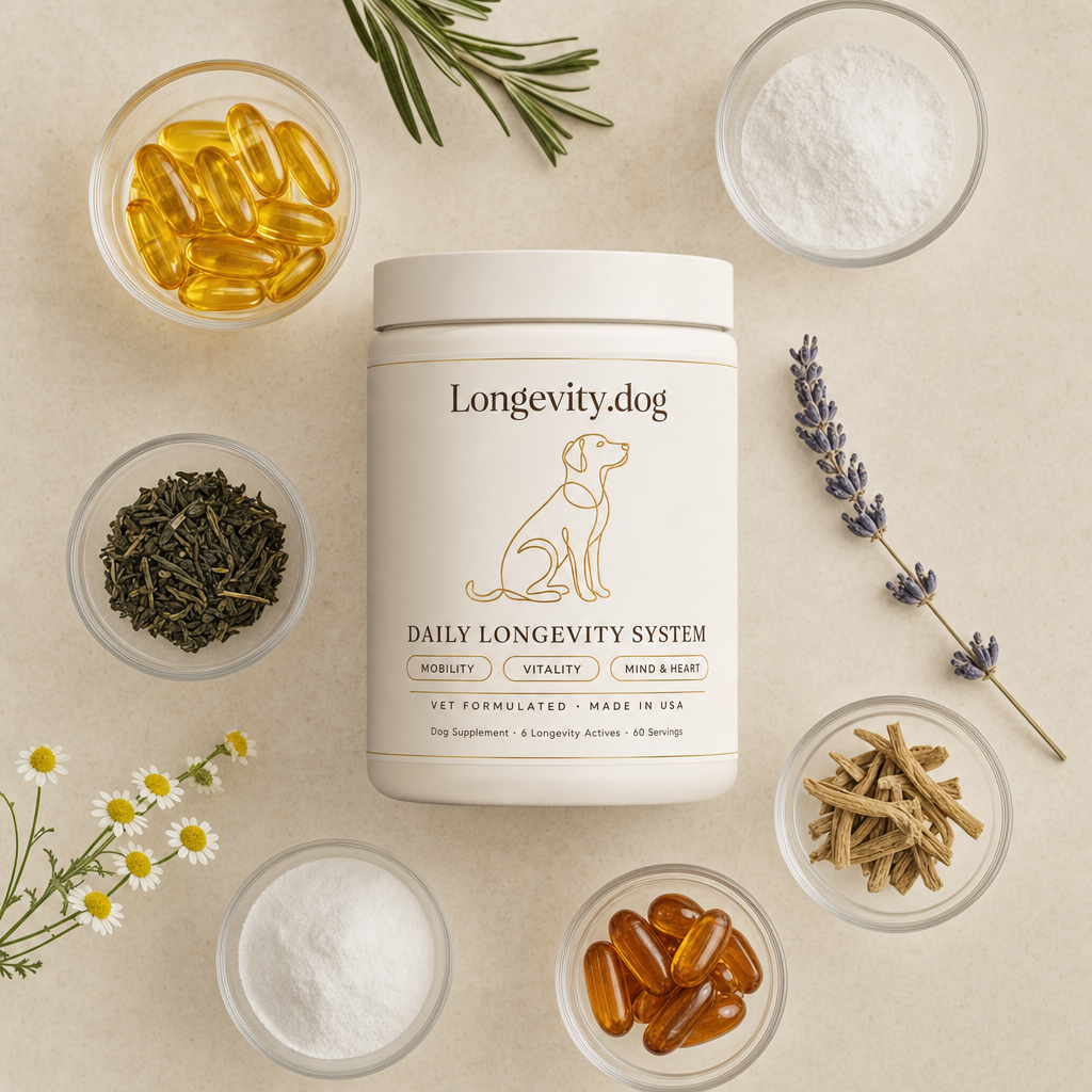Add up to 4 healthy years to your dog's life.
