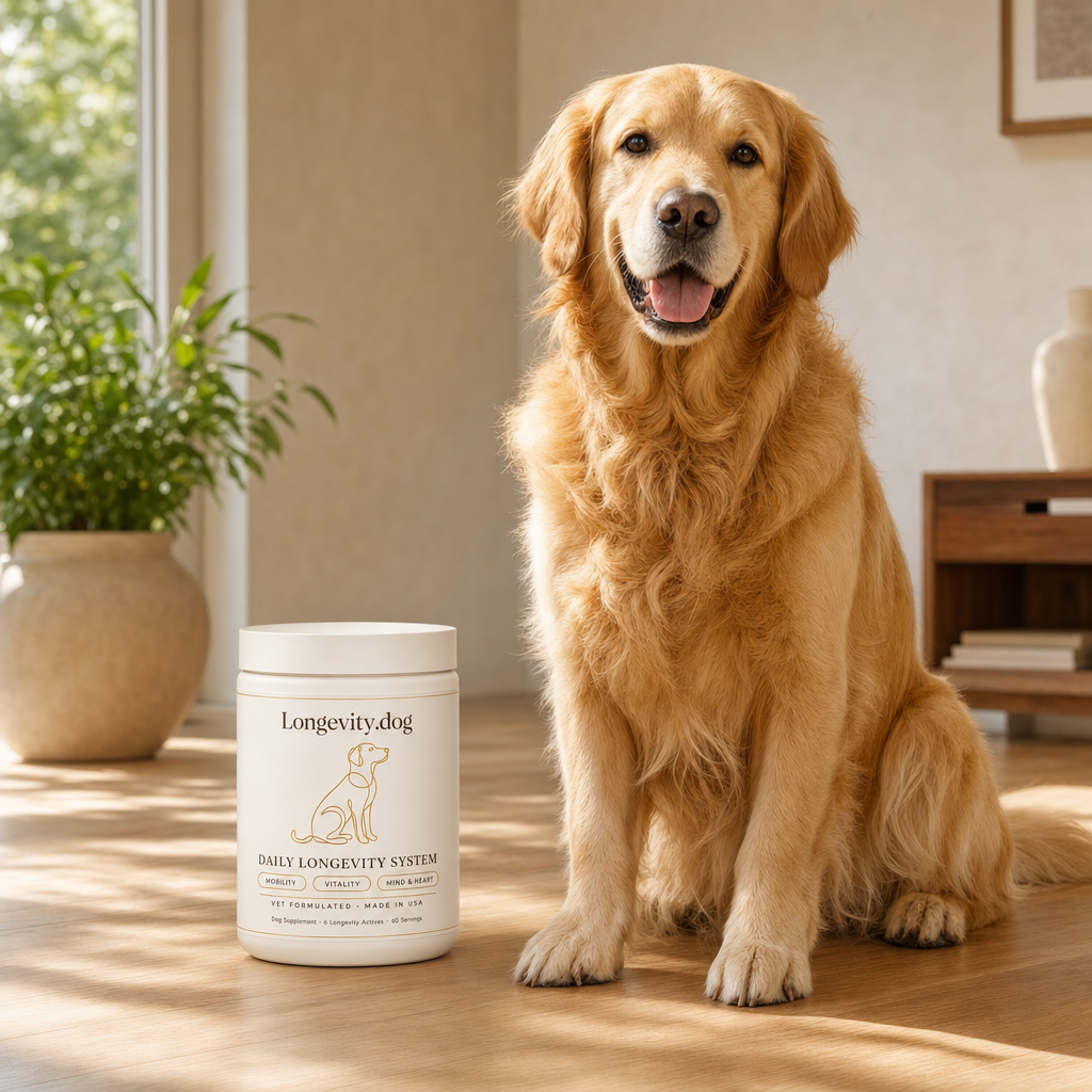 Add up to 4 healthy years to your dog's life.